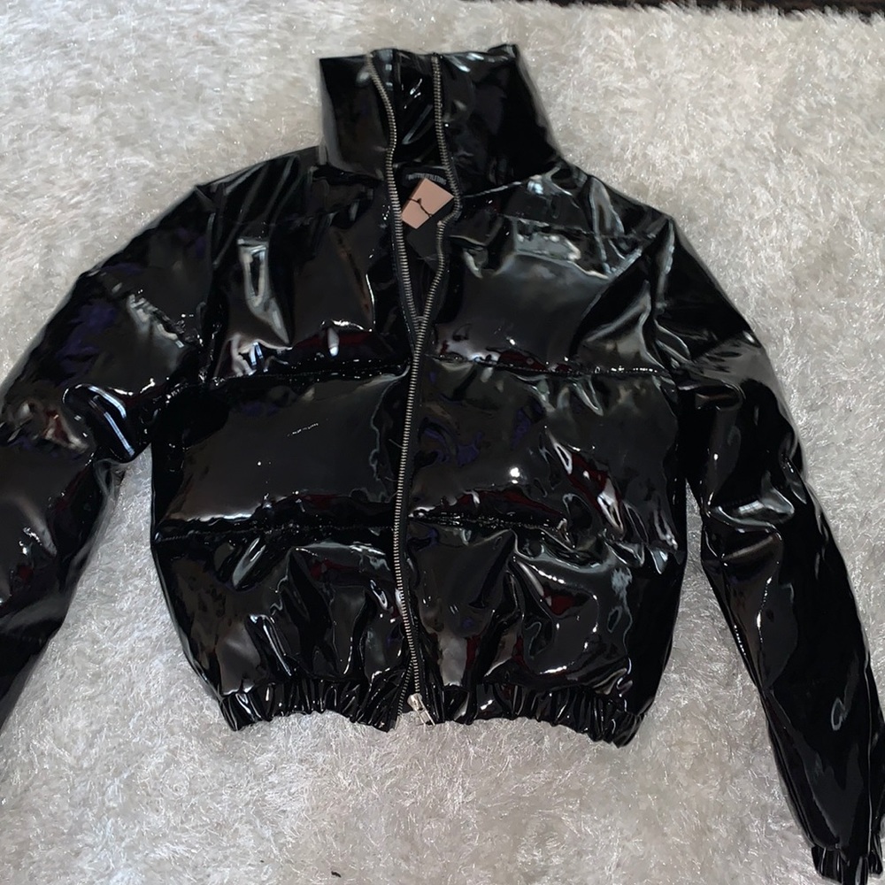 Pretty little thing bubble coat